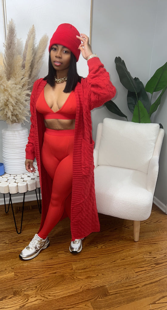 Red Runners 3pc set